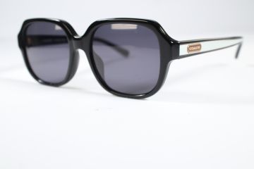Coach Eyewear 50027Z Unisex Black Full Rim Designer Sunglasses
