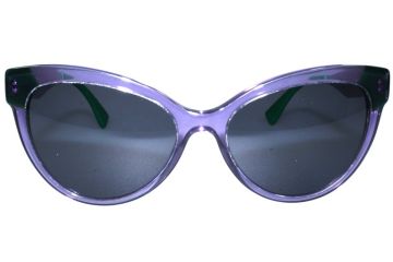Versace Eyewear VE4338 Women Purple  Plastic Cat eye Designer Sunglasses