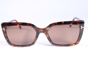 Tom Ford Eyewear TF 6991-B Women Brown Full Rim Designer Sunglasses