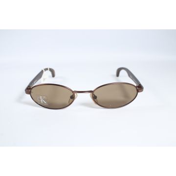 Calvin Klein Eyewear CK 1020 Women Brown Full Rim Designer Sunglasses