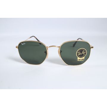 Ray-ban Eyewear RB 3548N Unisex Gold Full Rim Designer Sunglasses