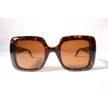 Gucci Eyewear GG 08965 Women Brown Full Rim Plastic Designer Sunglasses
