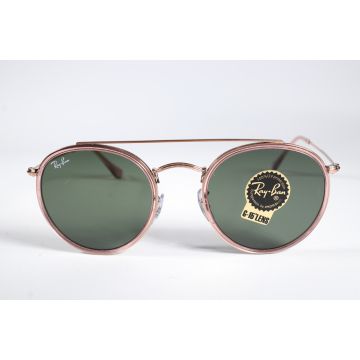 Ray-ban Eyewear RB 3647 Women Rose Full Rim Metal Round Designer Sunglasses