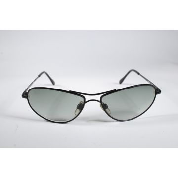 Versus Eyewear R96 Unisex Black Full Rim Metal Aviator Designer Sunglasses