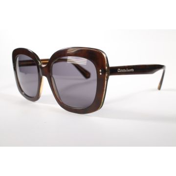 Christian Lacroix Eyewear CL 5050 Women Brown Full Rim Designer Sunglasses