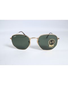 Ray-ban Eyewear RB 3548N Unisex Gold Full Rim Designer Sunglasses