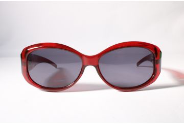 Escada Eyewear SES 041S Women Maroon Full Rim Plastic Designer Sunglasses