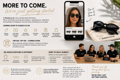 Helping You Find the Right Eyewear — The Shadey.co.uk Journey
